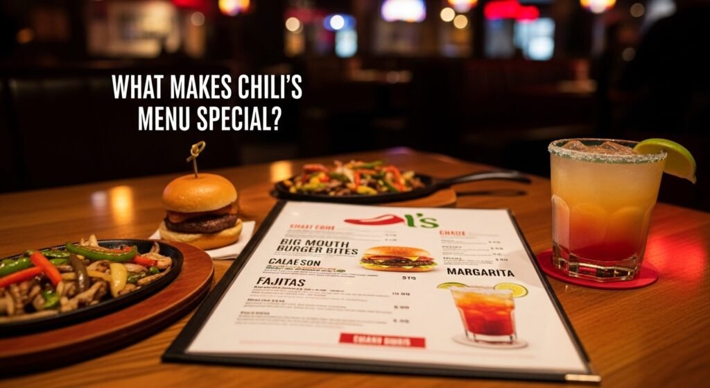 Chili's Menu with Prices 1 1 1